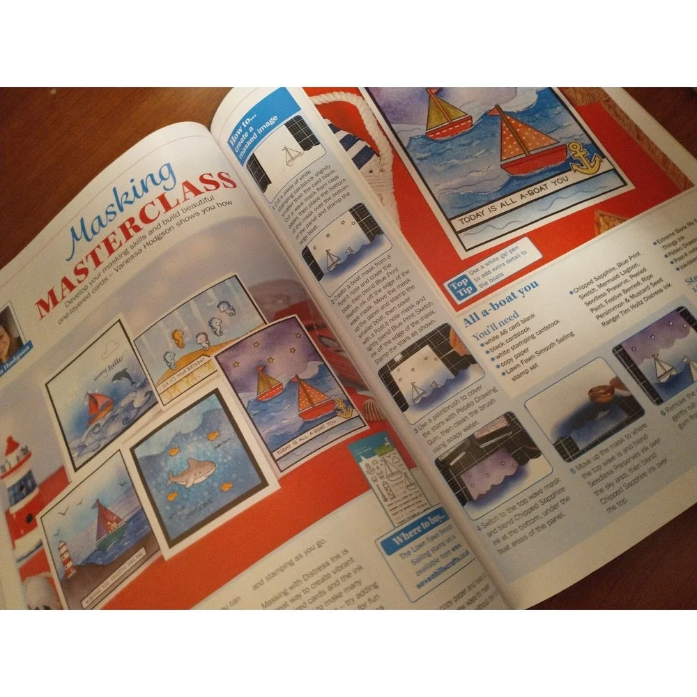 The Complete Guide to Stamping Magazine 156 Craft Projects Ideas Card Making